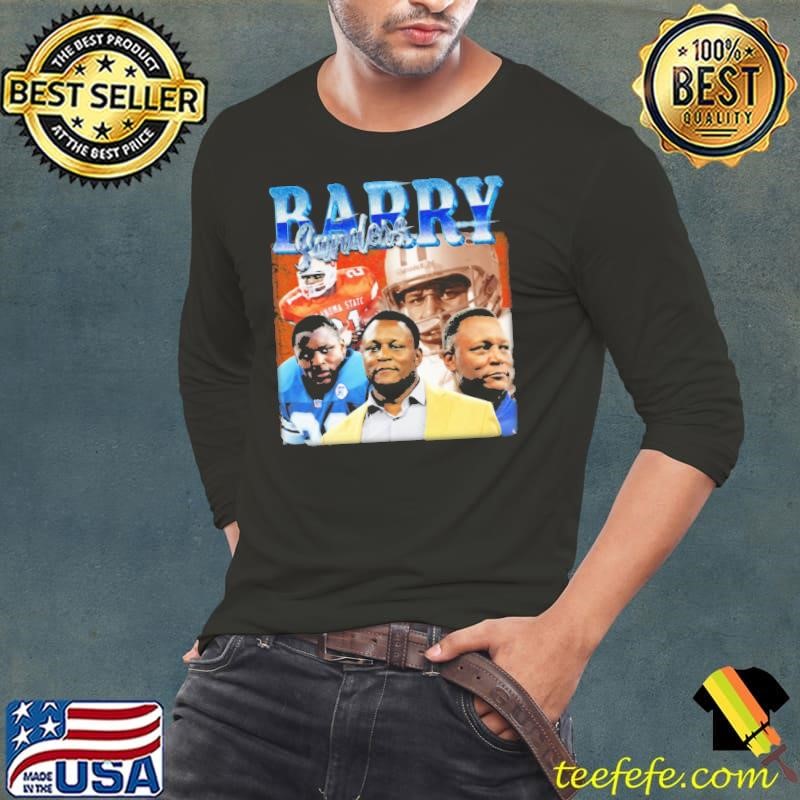 Barry Sanders American former professional football running back T-Shirt