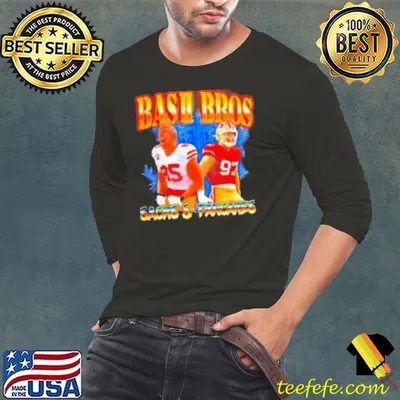 Bash Bros Sacks and Pancakes 49ers graphic Shirt