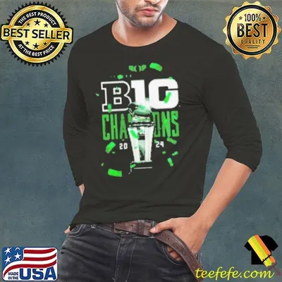 Big Ten Football Conference Champions Oregon Ducks 2024 Cup Shirt