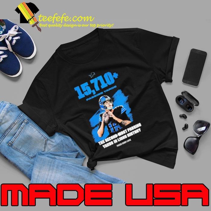 Bobby Layne 15710+ Passing Yards The Second Most Passing Yards In Detroit Lions History 2024 Unisex