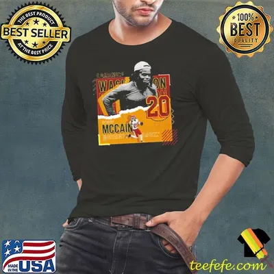Bobby Mccain American professional football safety Poster Commanders T-Shirt