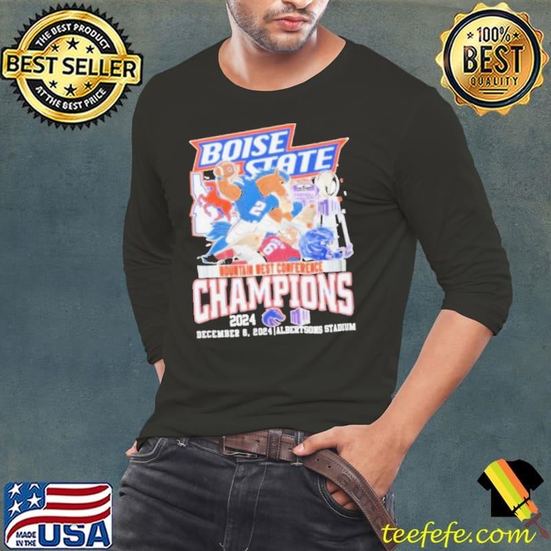 Boise State Broncos 2024 Champions Of Mountain West Shirt
