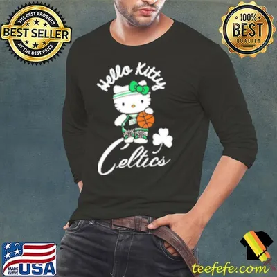 Boston Celtics Hello Kitty Night 2024 Basketball Shirt