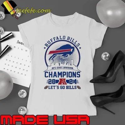 Buffalo Bills AFC East Division Champions 2024 Let’s Go Bills T-Shirt