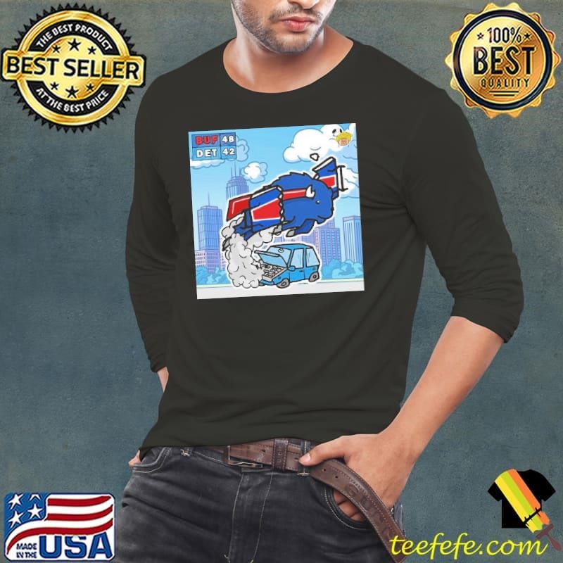 Buffalo Bills Take Over Detroit Lions 48-42 Final Score Shirt