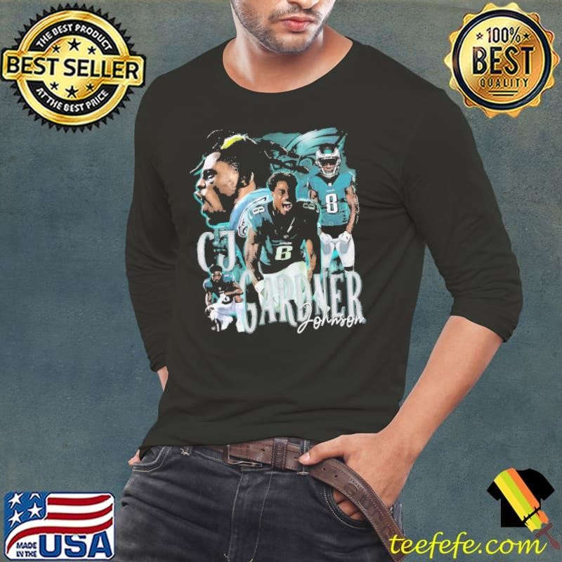 CJ Gardner-Johnson American professional football safety Philadelphia Vintage Long Sleeve Tee