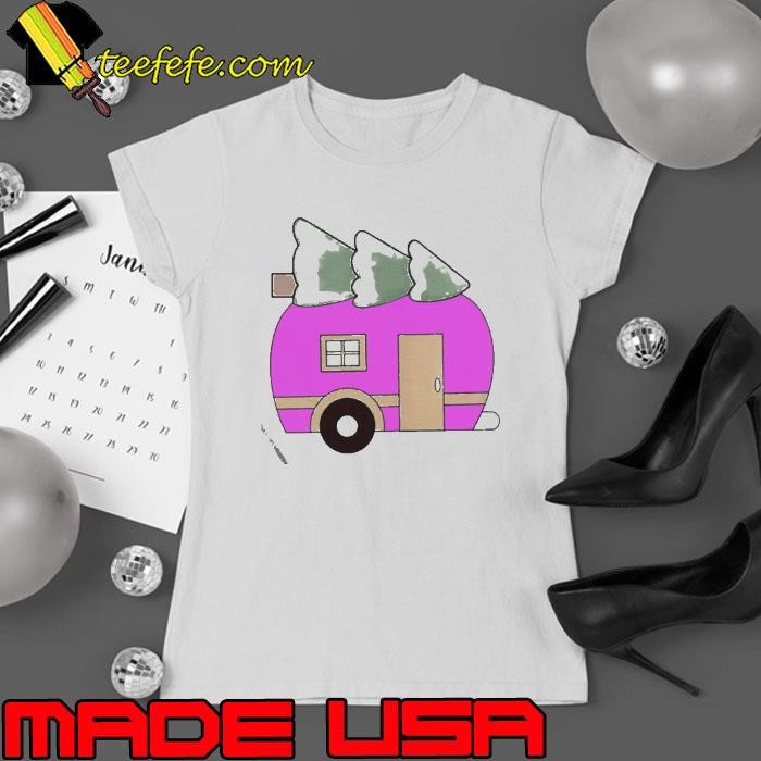 Camping Tree Ladies tee