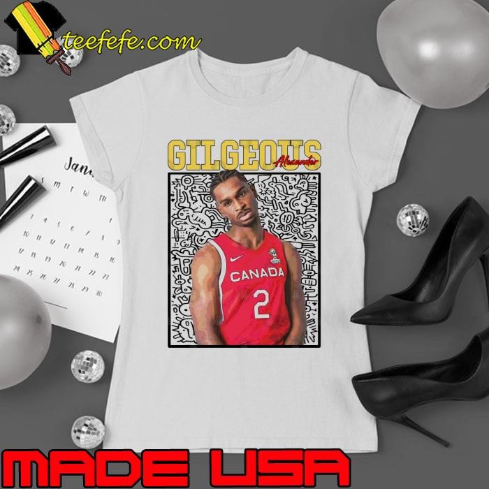 Canadian professional basketball Oklahoma City Thunder shai gilgeous alexander T-Shirt