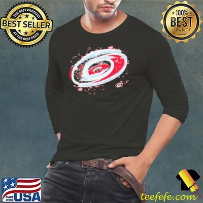 Carolina Hurricanes Snow Logo Shirt