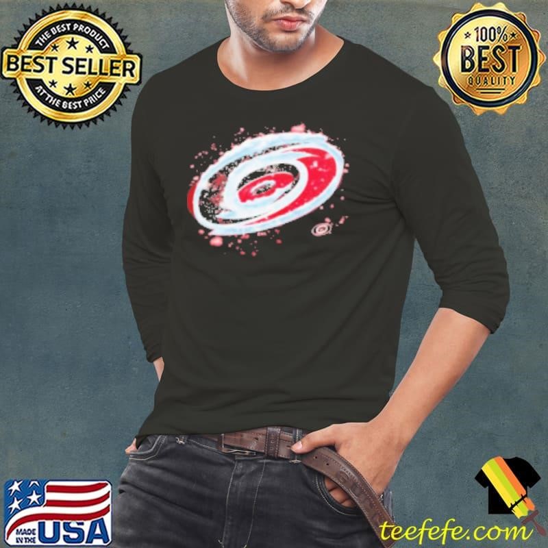 Carolina Hurricanes Snow Logo Shirt