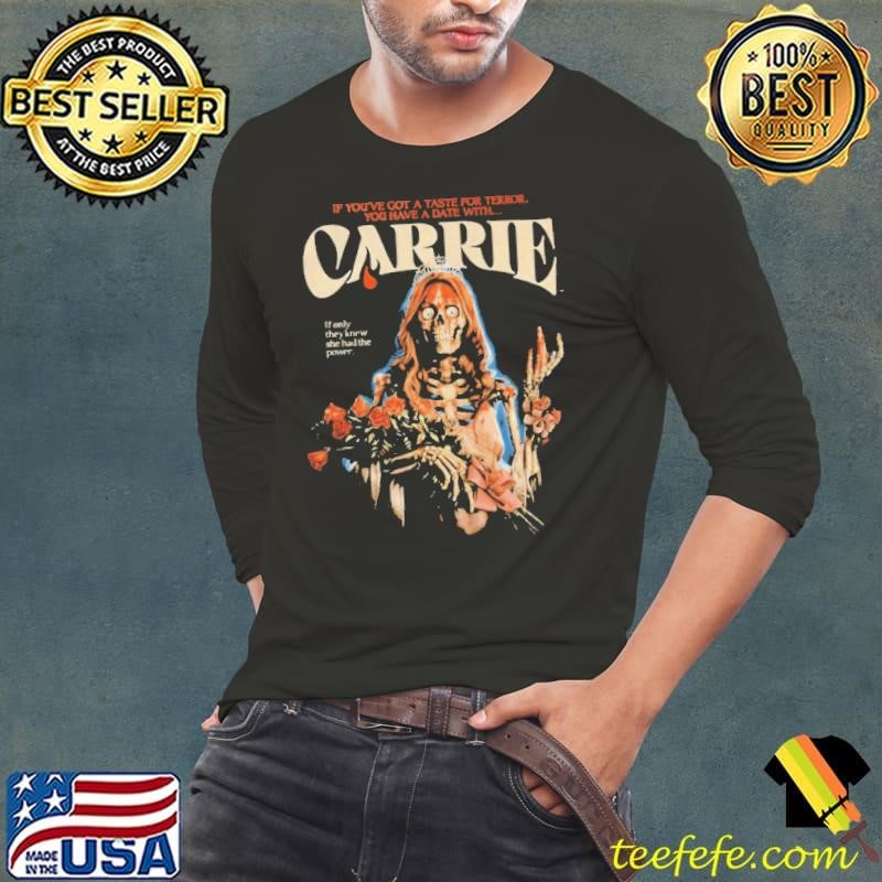 Carrie Horror Movie Halloween Long Sleeve Tee