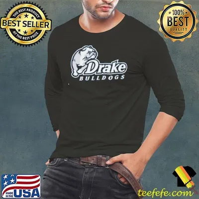Champion Drake Bulldogs Stacked Name Shirt