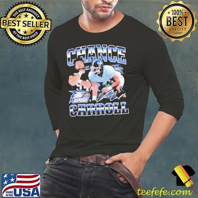 Chance Carroll Georgia Southern Eagles signature vintage shirt