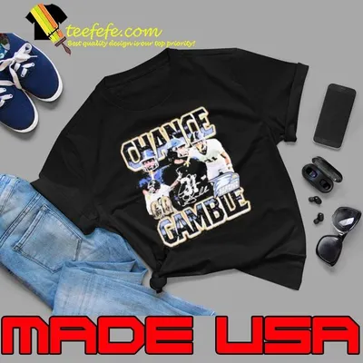 Chance Gamble Georgia Southern Eagles 90s Graphic Signature shirt