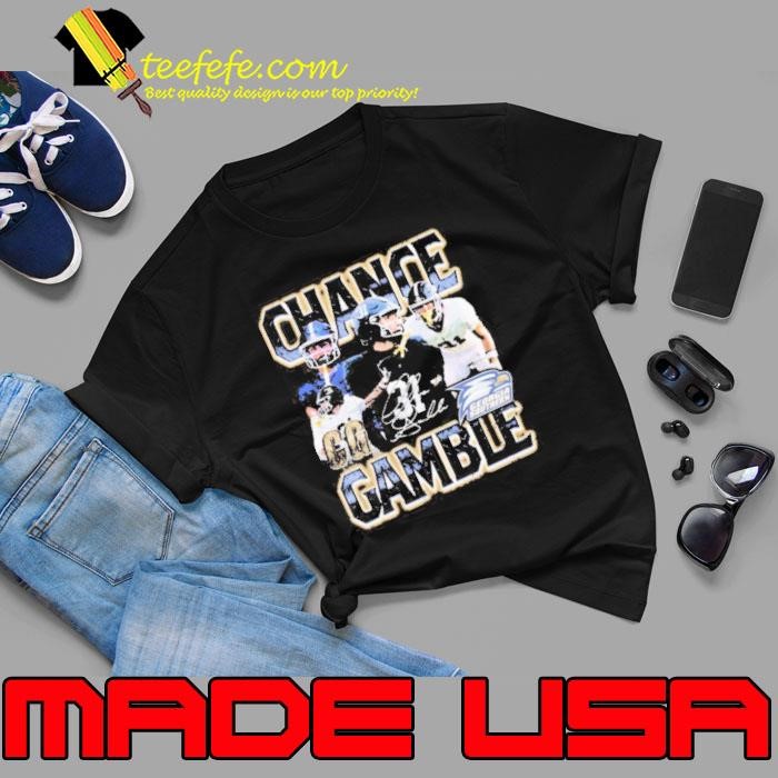Chance Gamble Georgia Southern Eagles 90s Graphic Signature shirt