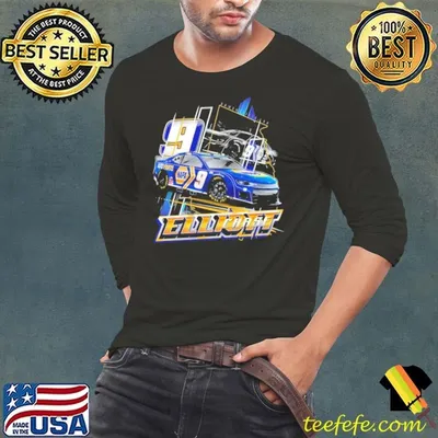 Chase Elliott Navy Car American professional stock car racing driver T-Shirt