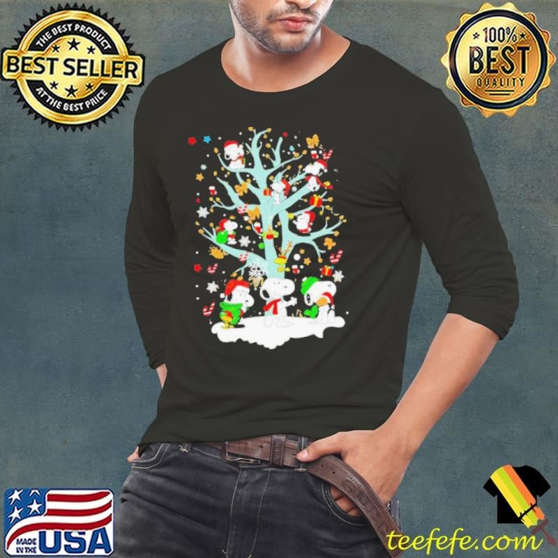 Christmas Snoopy Tree Happy Holidays 2024 shirt