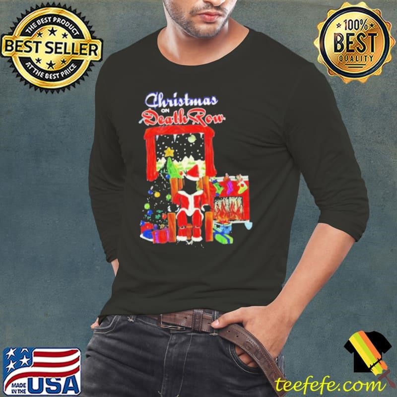 Christmas on Death Row Santa Clouse And Gift Long Sleeve Tee
