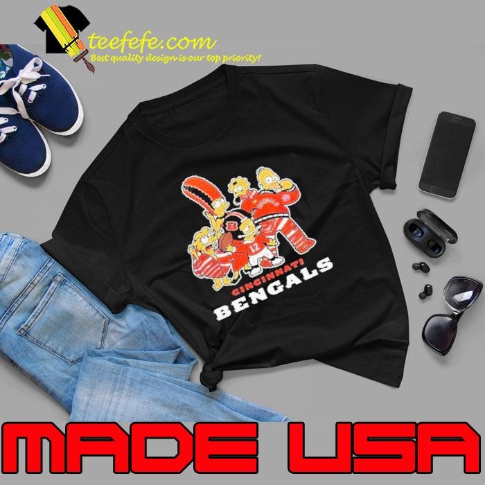 Cincinnati Bengals 2024 Simpson Funday Football Team Unisex