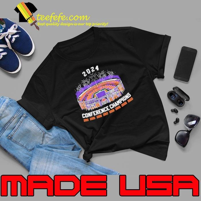 Clemson Tigers Clemson Conference Champions 2024 shirts Unisex