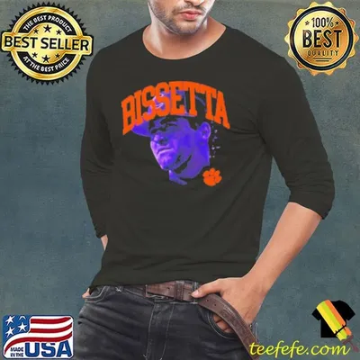 Clemson Tigers Tristan Bissetta portrait Shirt