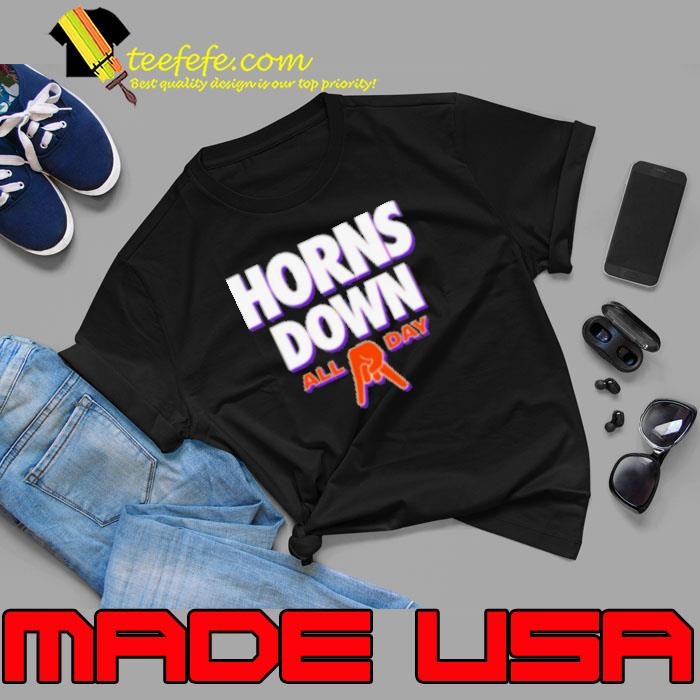 Clemson Tigers football horns down all day Unisex