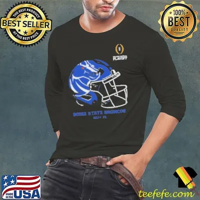 College Football Playoff 2024 2025 Boise State Broncos Helmet Shirt