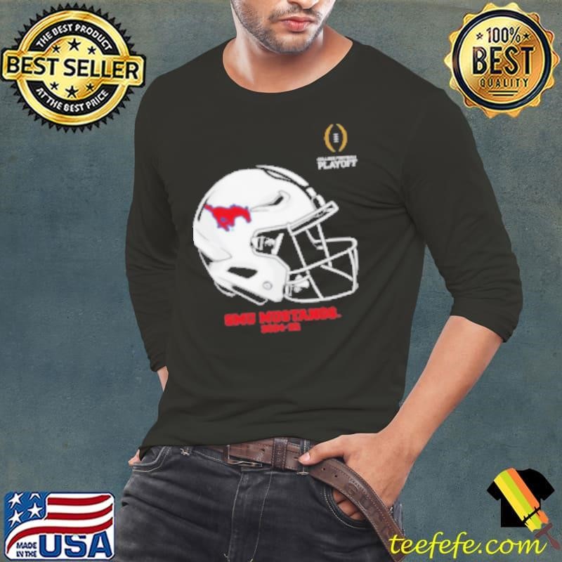 College Football Playoff 2024 2025 SMU Mustangs Helmet Shirt