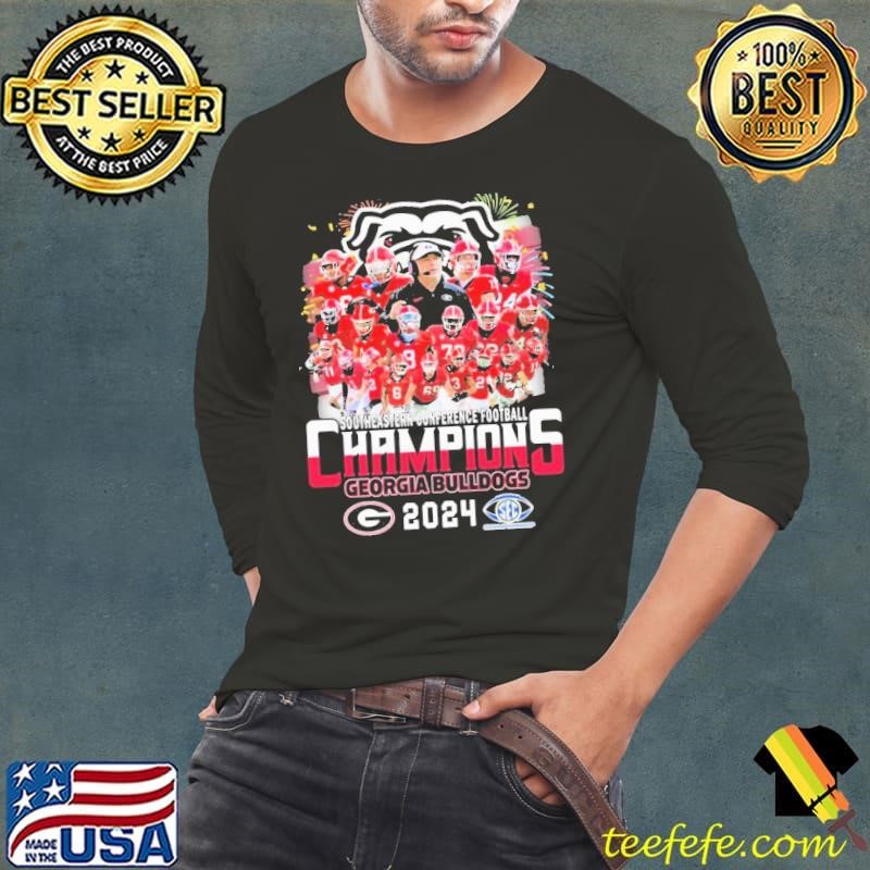 Congrats Georgia Bulldogs Southeastern Conference Football Champions 2024 SEC Championship Long Sleeve Tee