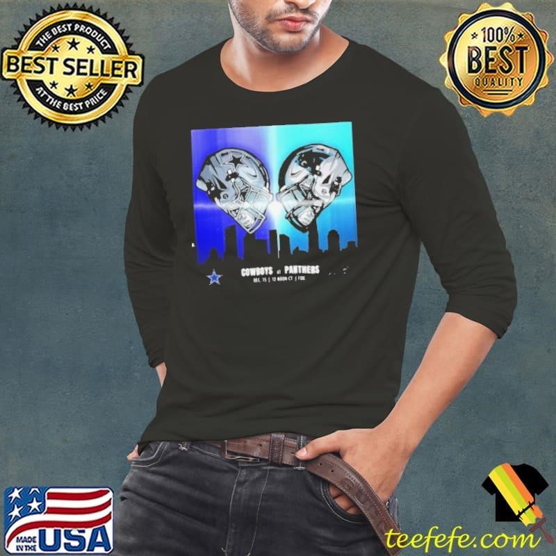 Cowboys Vs Panthers 2024 NFL Gameday Matchup shirt