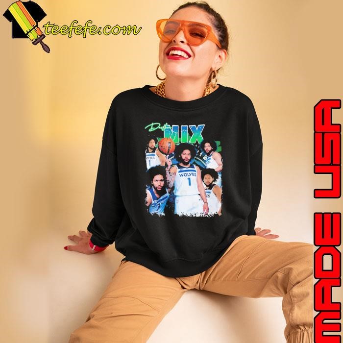 Daishen Nix American professional basketball player Minnesota Timberwolves Sweatshirt
