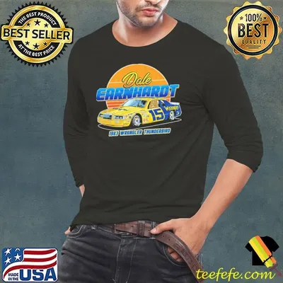 Dale Earnhardt Thunderbird Legend 80s Retro T-Shirt