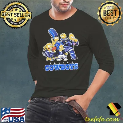 Dallas Cowboys 2024 Simpson Funday Football Team shirt