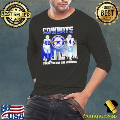 Dallas Cowboys CeeDee Lamb Dak Prescott thank you for the memories Shirt