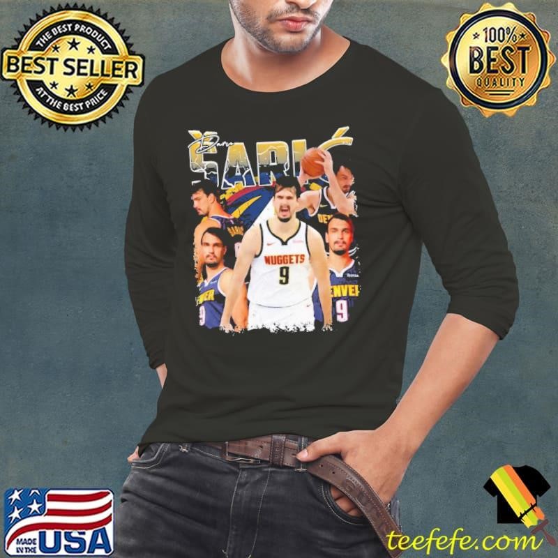 Dario Šarić Croatian professional basketball player Denver Nuggets Long Sleeve Tee