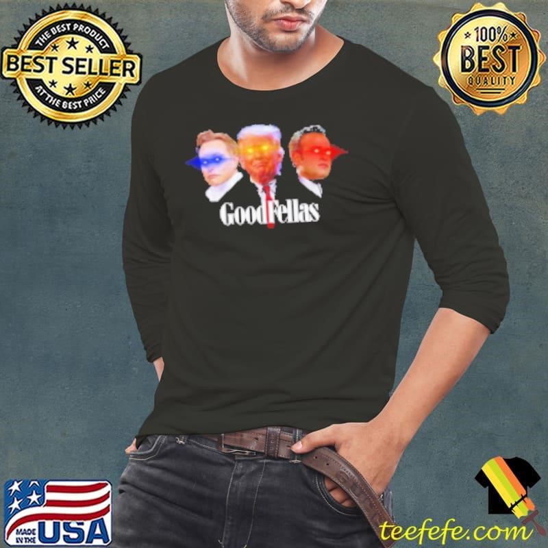 Dark MAGA team Trump Elon Musk Vivek GoodFellas parody Shirt