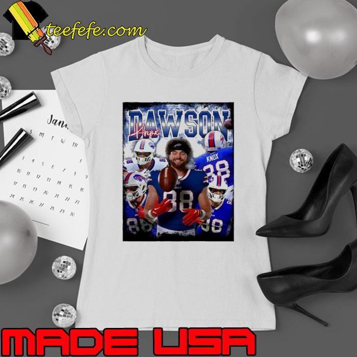 Dawson Knox American professional football tight end Buffalo Bills Ladies tee