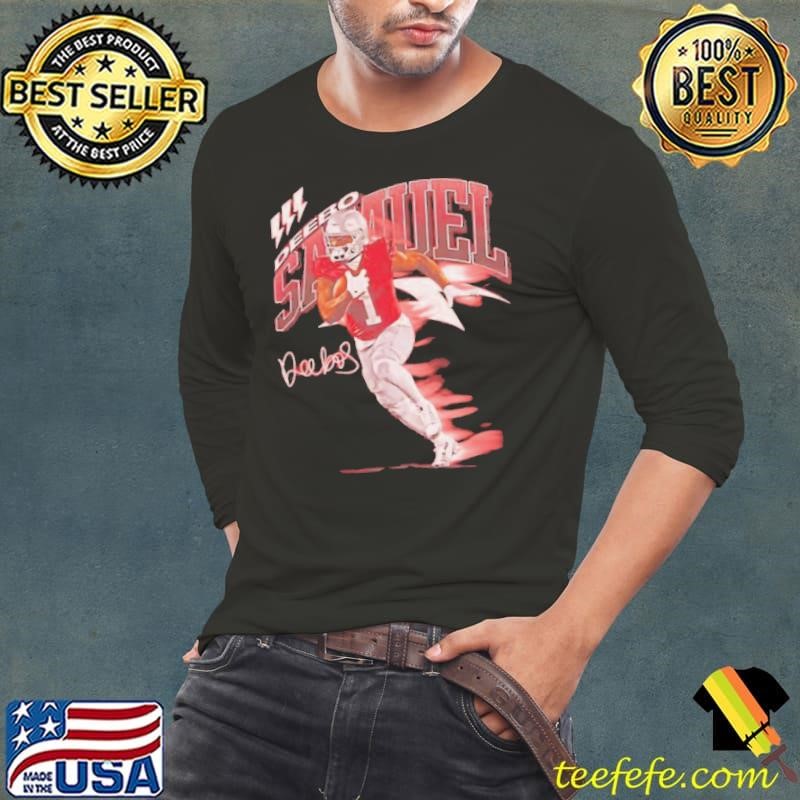 Deebo Samuel San Francisco 49ers signature Long Sleeve Tee