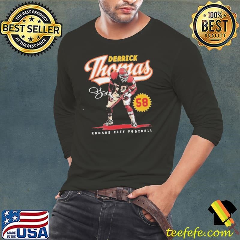 Derrick Thomas Kansas City Vintage Script Shirt