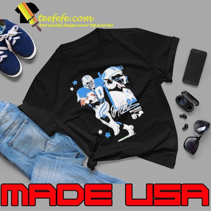 Detroit Lions Barry Sander signature 90s vintage Unisex