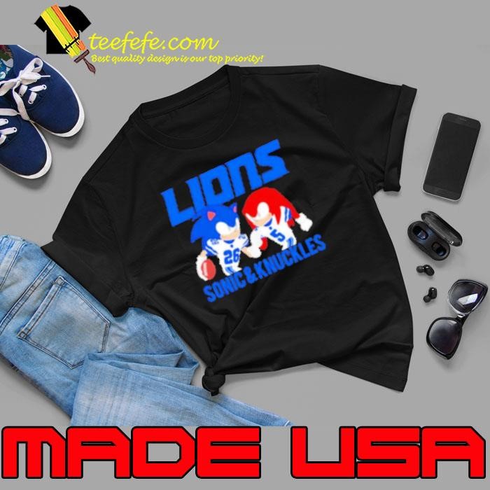 Detroit Lions The Jahmyr Gibbs and David Montgomery cartoon Unisex
