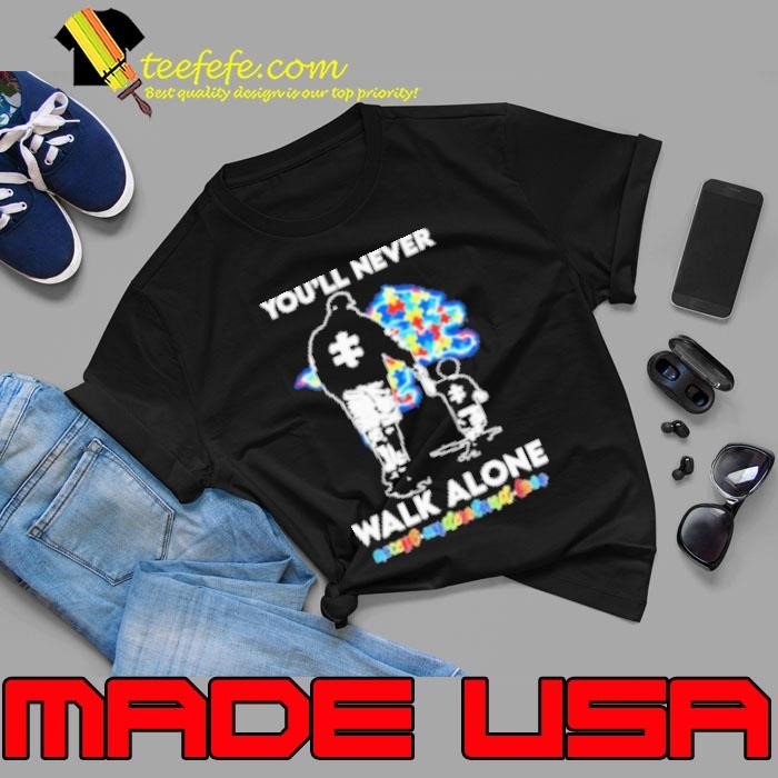 Detroit Lions father and son you'll never walk alone accept understand love Unisex