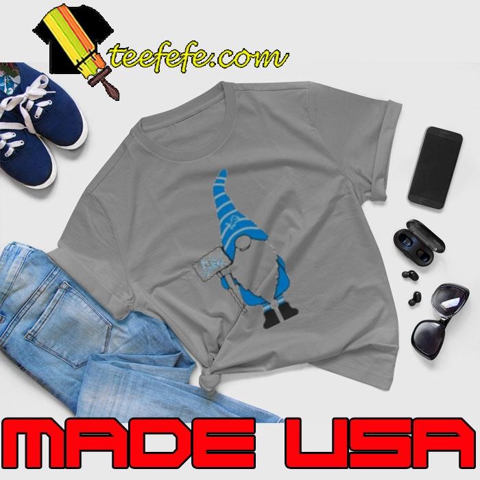 Detroit Lions gnomes tis our season Christmas Unisex