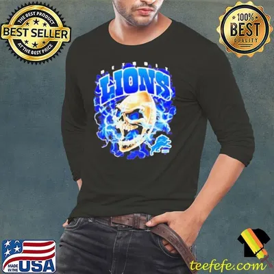Detroit Lions x Sana Skull Football shirt