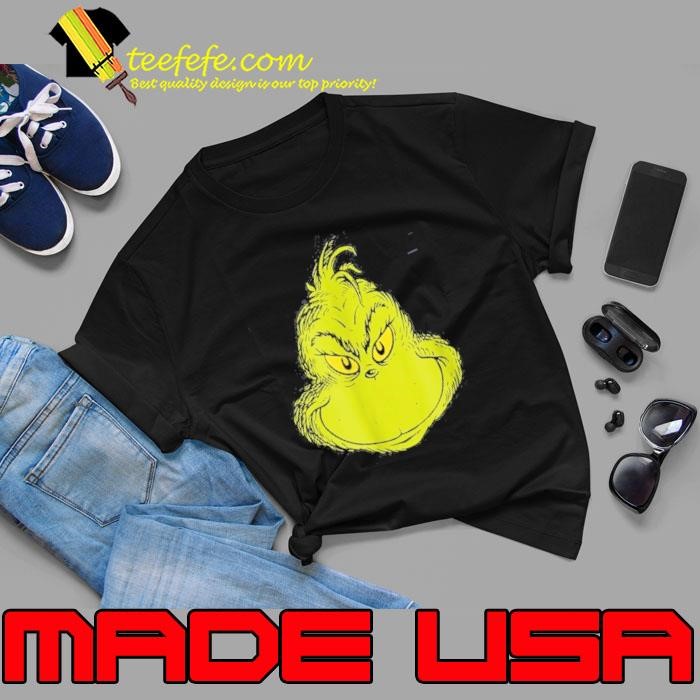 Dr Seuss Classic Grinch Face Unisex