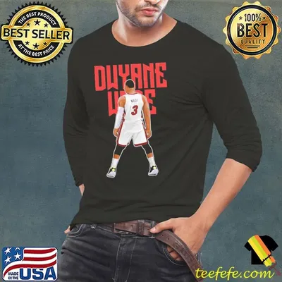 Dwyane Wade Celebrates Games #3 Bold American former professional basketball T-Shirt