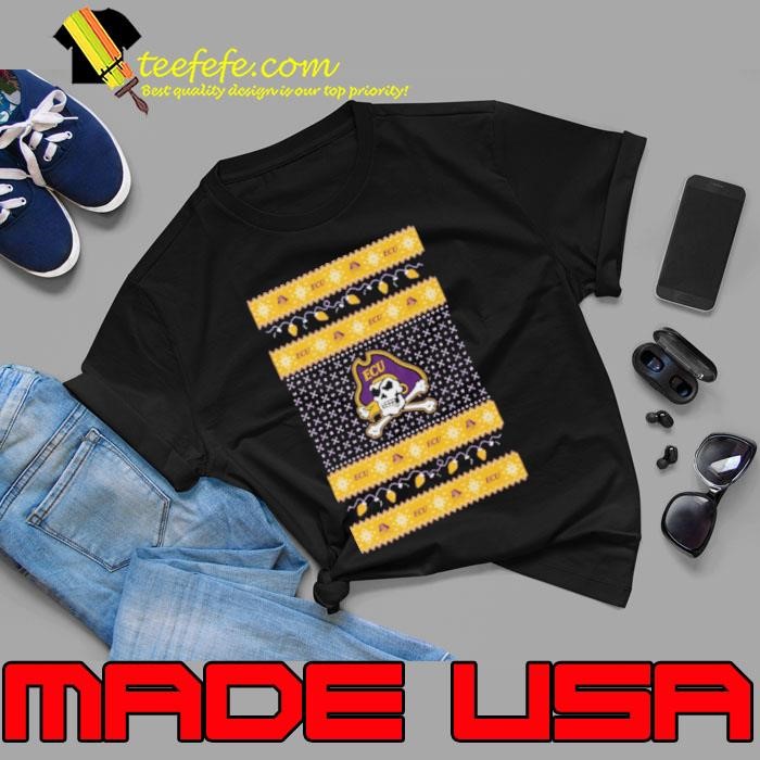 East Carolina Pirates Holiday Lights Unisex