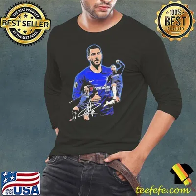 Eden Hazard Signature Belgian former professional footballer T-Shirt