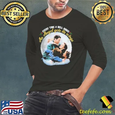 Every Time A Bell Rings An Angel Gets Its Wings Christmas 2024 Shirt