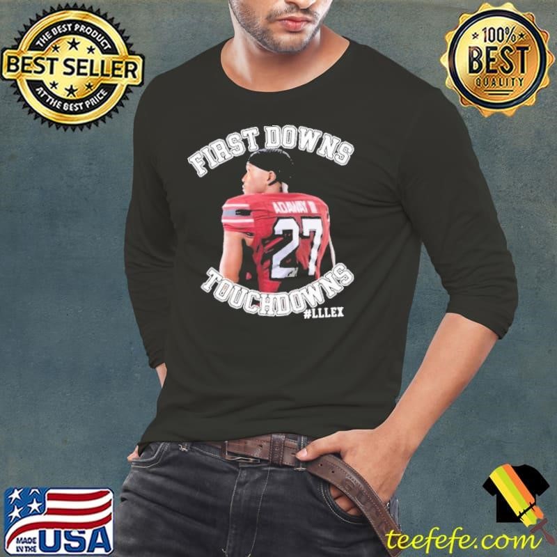 First Downs Touchdowns #Lllex Oscar Adaway III – South Carolina Gamecocks shirt